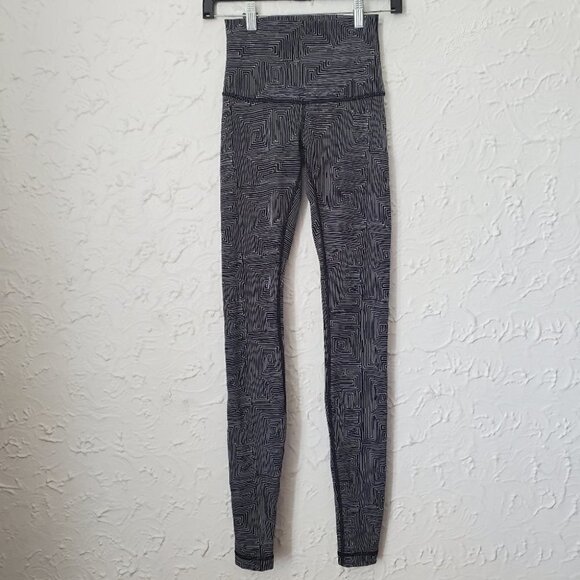 Lululemon High Rise Wunder Under MazeJacquard Pant - Picture 5 of 8